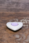 Porcelain Heart Tea Light Candle Holder