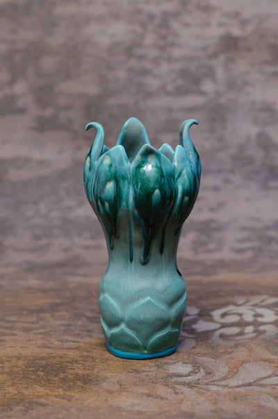 Funky Petal Vase [teal]