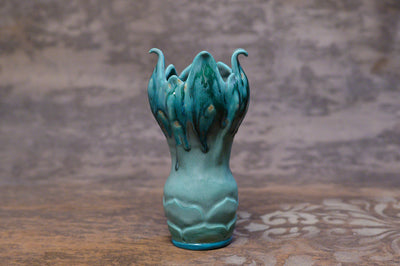 Funky Petal Vase [teal]