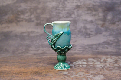 Botanical Jug Small [teal/jade]