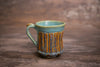 Green & Brown Mug [SOLD] $45.00