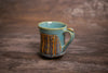 Green & Brown Mug [SOLD] $45.00