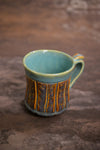 Green & Brown Mug [SOLD] $45.00